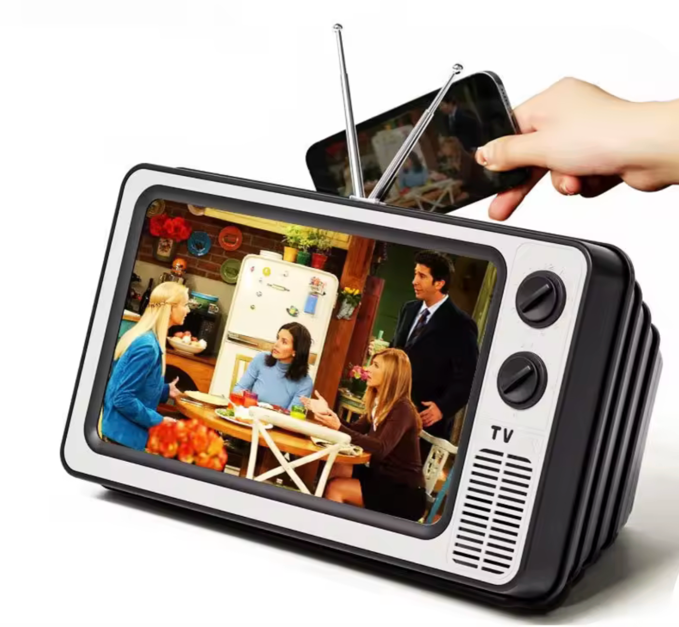 Convierte tu celular en una TV retro con
