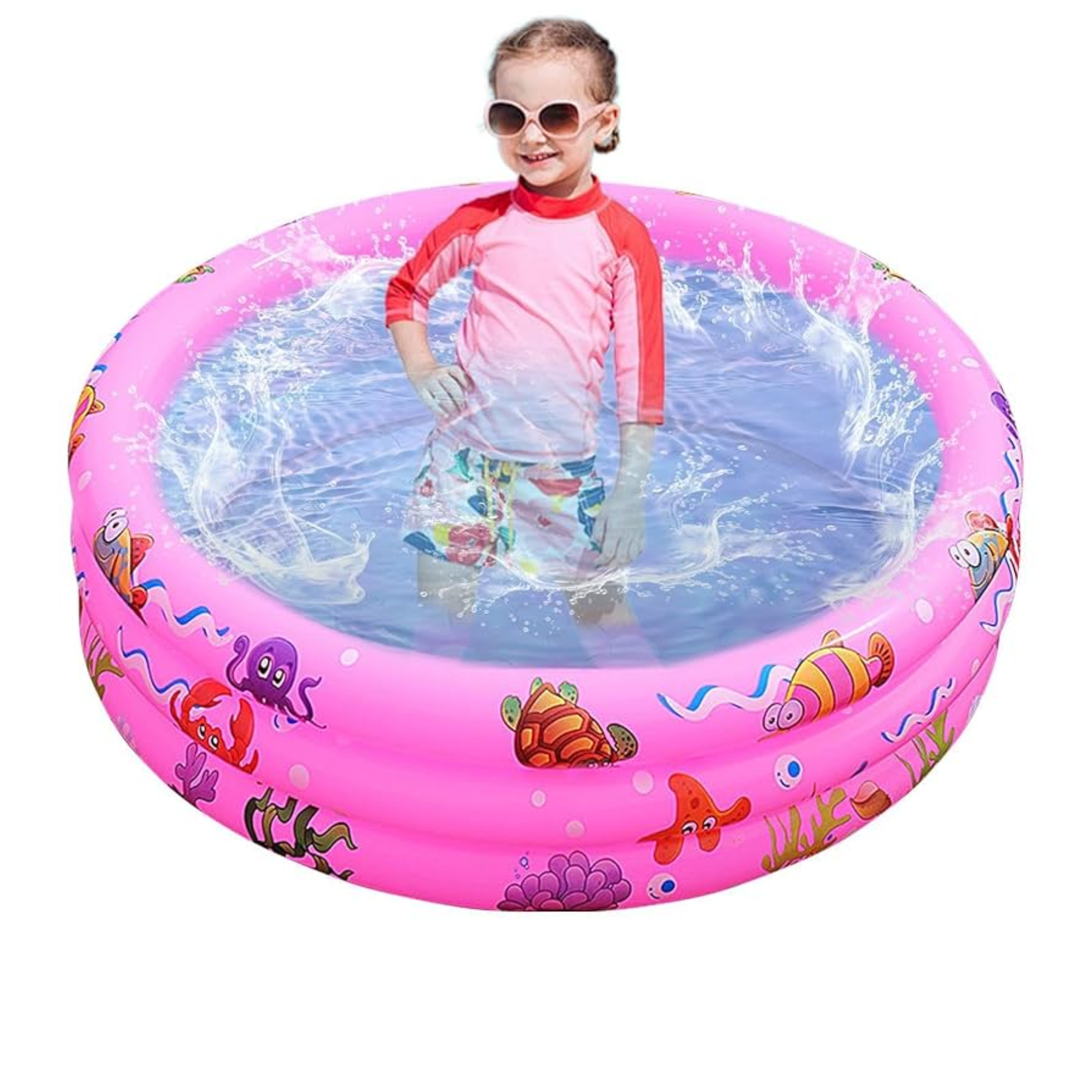 Piscina Inflable de Plástico de 3 Anillo