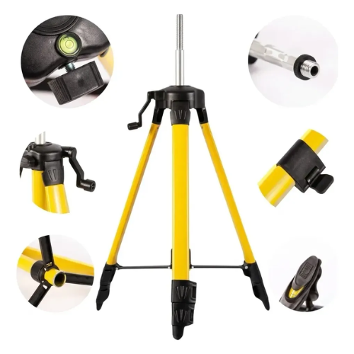 Tripode Nivel Laser Amarillo Tasbel